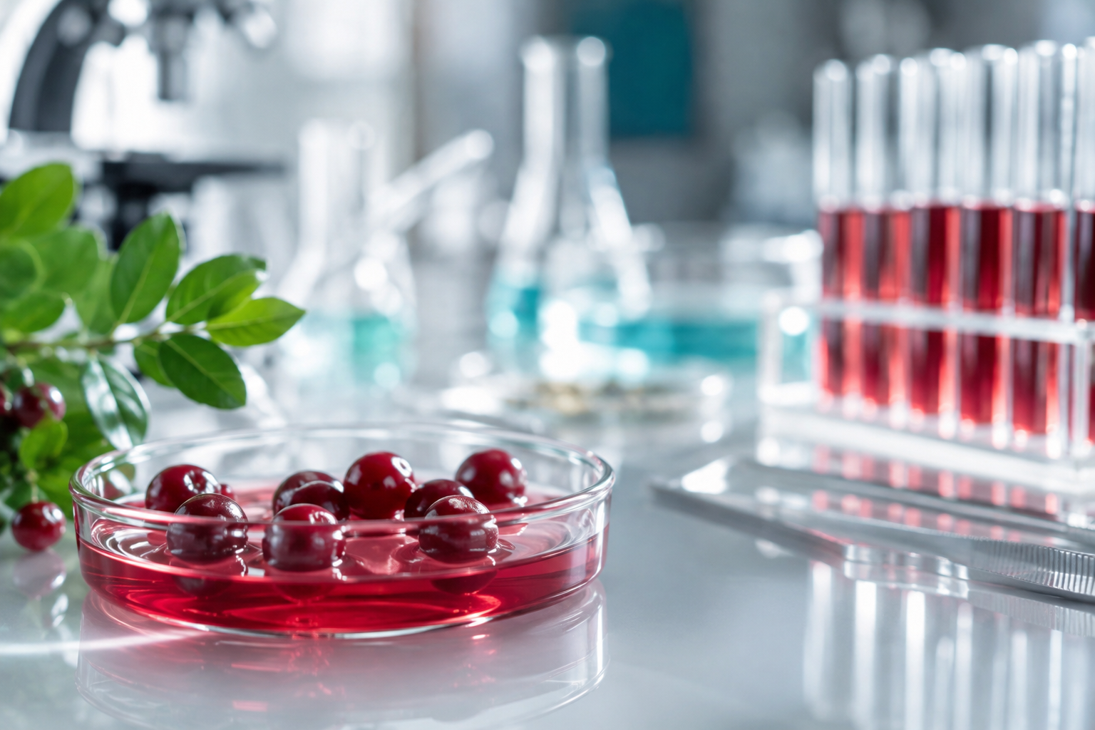 Scientific laboratory research into natural plant compounds and women's everyday wellness